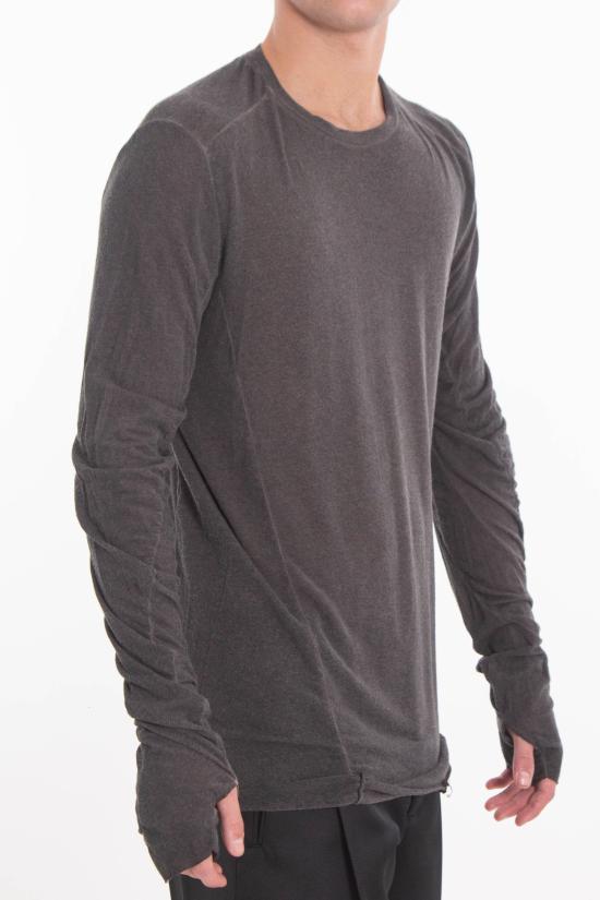 25FW 엠디75 긴팔 티셔츠 MD11157 FW25 MORO Grey - MD75