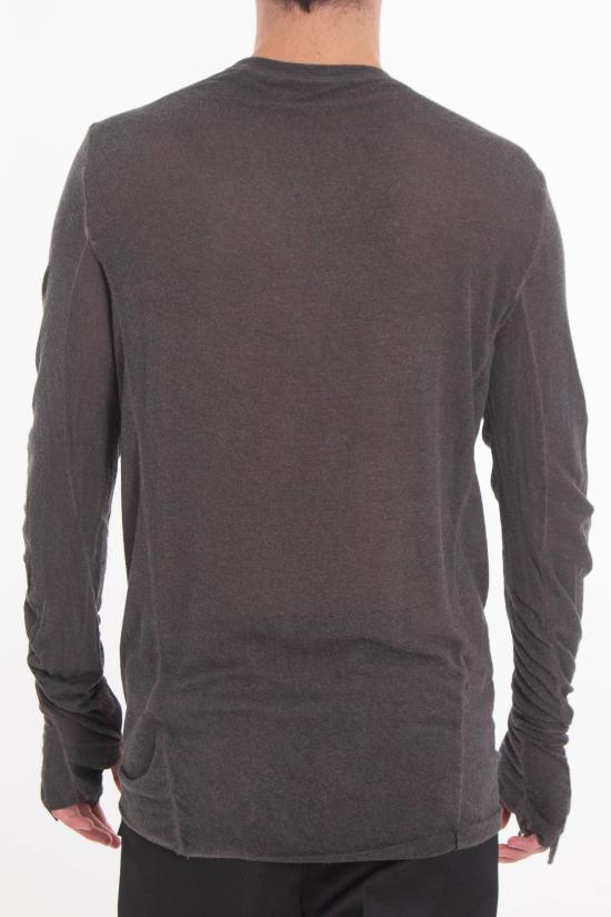 25FW 엠디75 긴팔 티셔츠 MD11157 FW25 MORO Grey - MD75