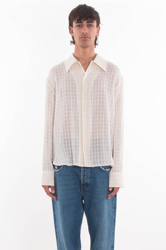 25FW 세퍼 긴팔 셔츠 MSS25IGNACIOCLO FW25 WHITE White