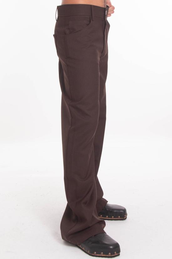 25FW 세퍼 팬츠 MFW24JIROSLU SLUDGE WOOL Brown - SEFR