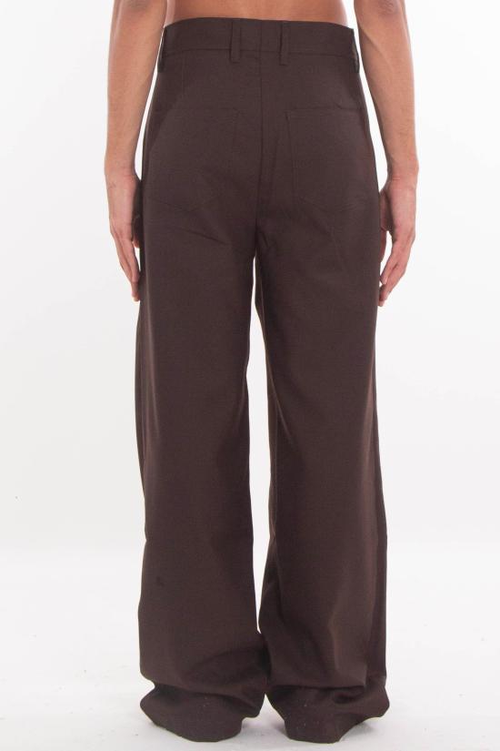 25FW 세퍼 팬츠 MFW24JIROSLU SLUDGE WOOL Brown - SEFR