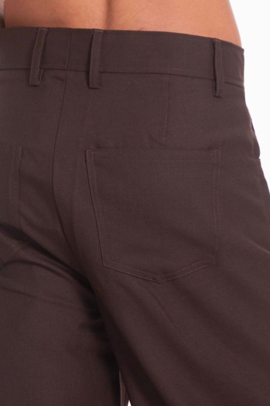 25FW 세퍼 팬츠 MFW24JIROSLU SLUDGE WOOL Brown - SEFR