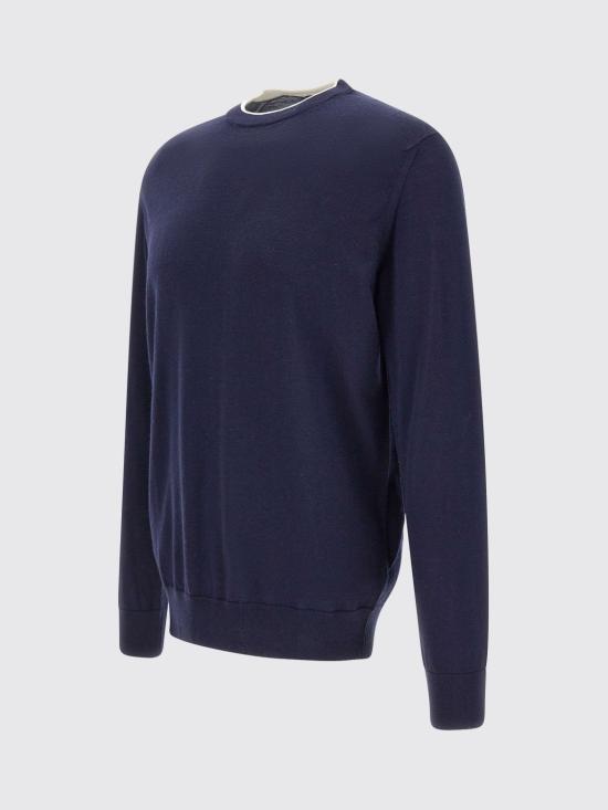 25FW 일레븐티 스웨터 L76MAGL36MAG0L01811 01 Blue - ELEVENTY