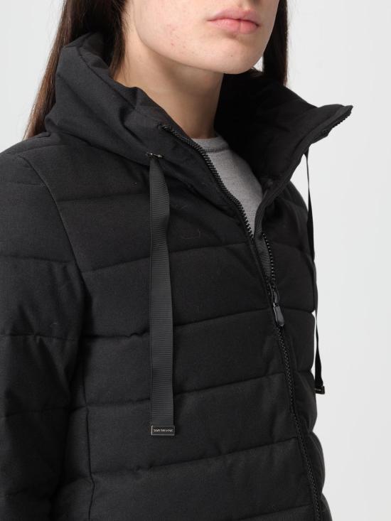 25FW 세이브더덕 자켓 D42466WFLAN21 10043 Black - SAVE THE DUCK