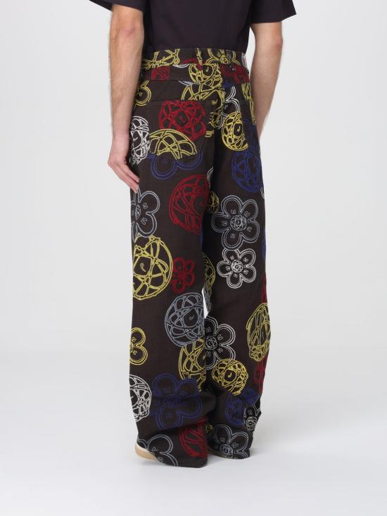 25FW 겐조 데님 팬츠 FF65PA3839G2 91 Brown - KENZO