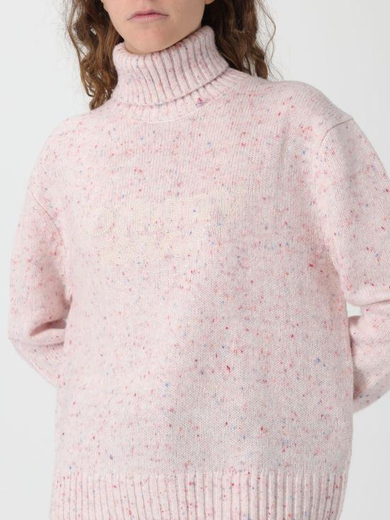 25FW 토미진 터틀넥 DW0DW21687 YBH Pink - TOMMY JEANS