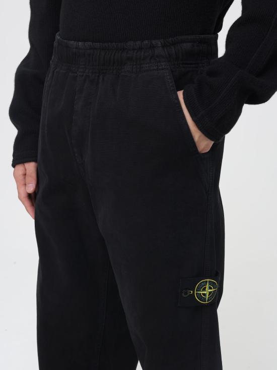 25FW 스톤 아일랜드 팬츠 3100009S0184 V0129 Black - STONE ISLAND