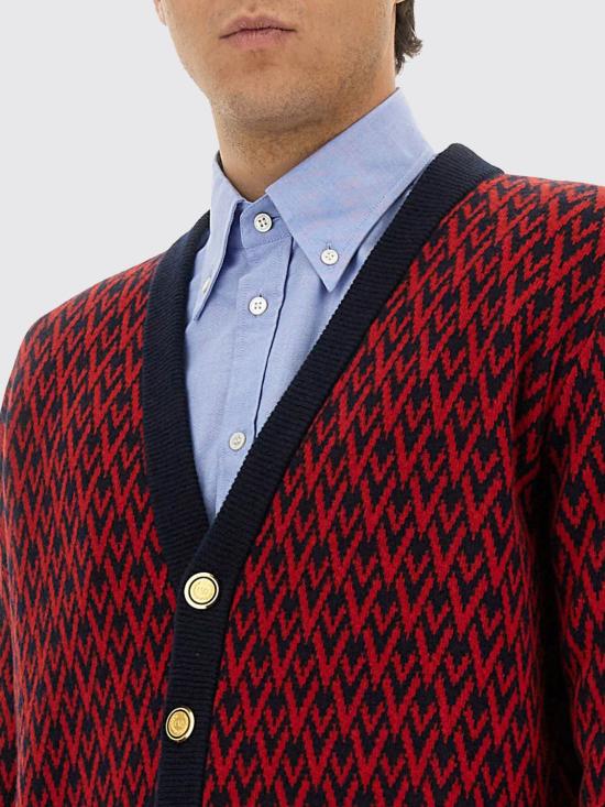 25FW 발렌티노 가라바니 스웨터 7V3KA04IAR1 BR5 Red - VALENTINO GARAVANI