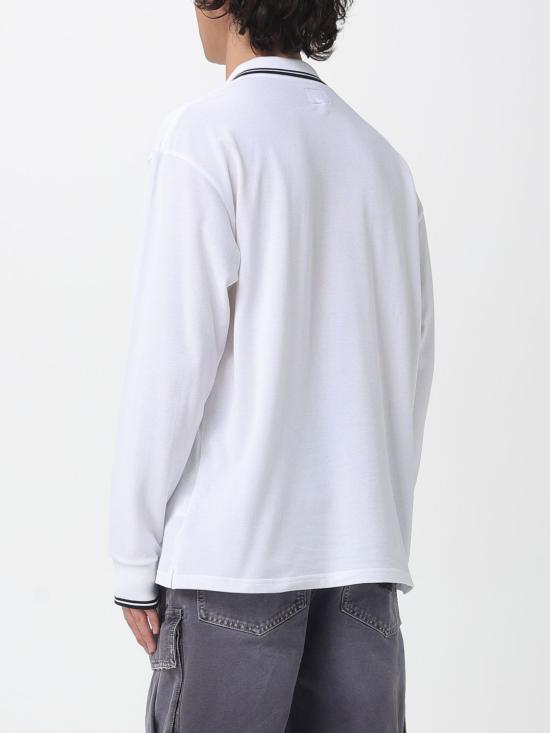 25FW 니들스 폴로 티셔츠 RW347 White - NEEDLES