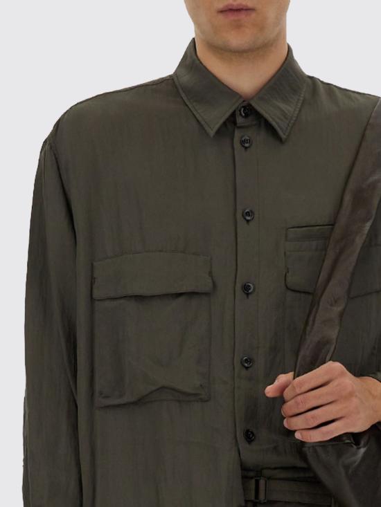 25FW 르메르 셔츠 OV1014LF1388 BR482 Brown - LEMAIRE