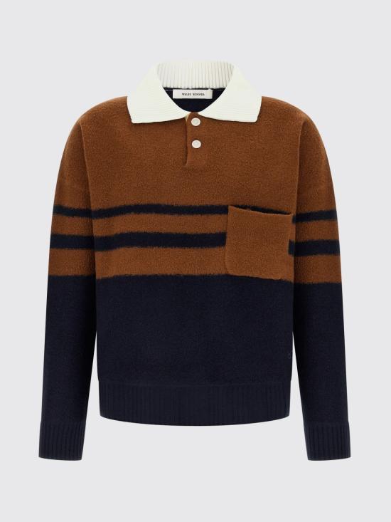 25FW 웨일즈보너 폴로 티셔츠 UA25KN15WO15 850 Fa01 - WALES BONNER