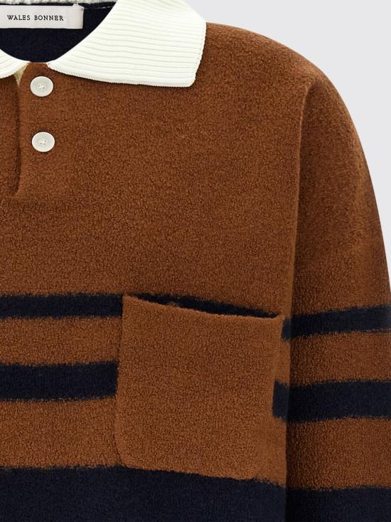 25FW 웨일즈보너 폴로 티셔츠 UA25KN15WO15 850 Fa01 - WALES BONNER