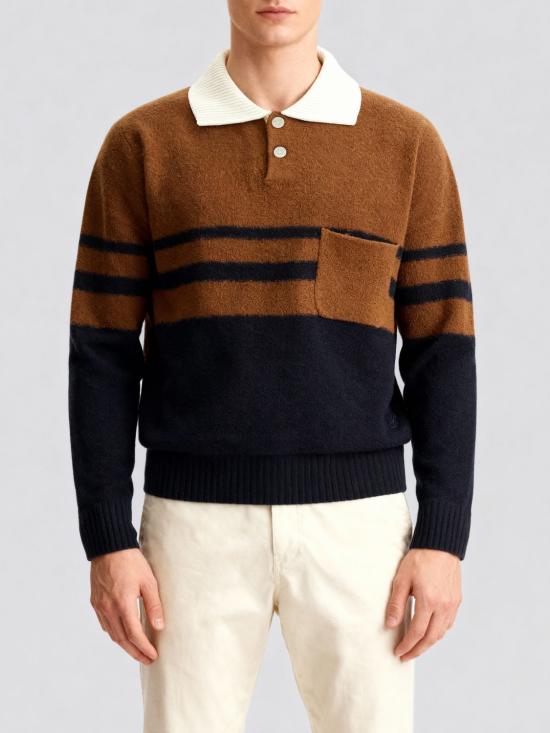 25FW 웨일즈보너 폴로 티셔츠 UA25KN15WO15 850 Fa01