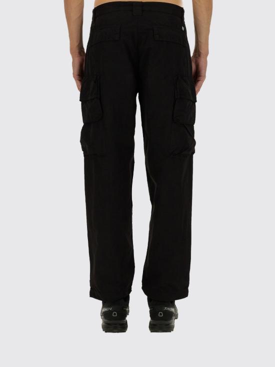 25FW 씨피 컴퍼니 플랫 나일론 카고 팬츠 18CMPA170A005991G 999 Black - C.P. COMPANY