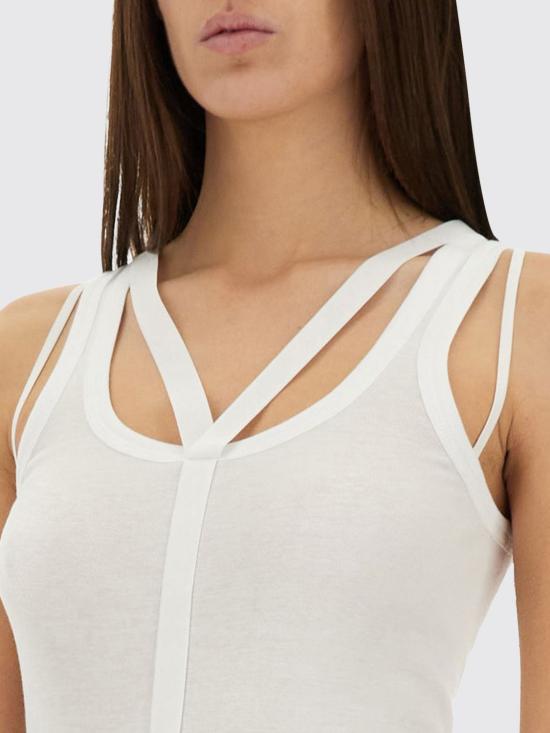 25FW 헬무트랭 민소매 티셔츠 O09HW503 C7J White - HELMUT LANG