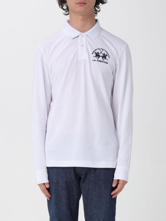 25FW 라 마티나 폴로 티셔츠 MBP003PK001 00001 White