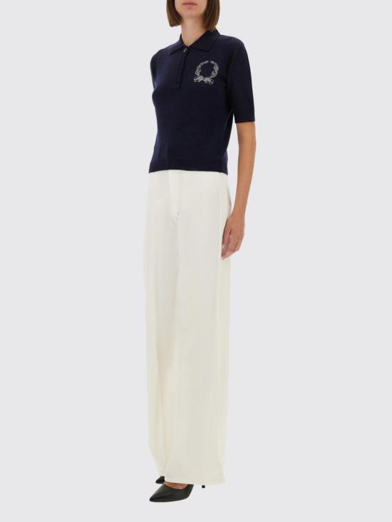 25FW 모스키노 폴로 티셔츠 09295502 0290 Blue - MOSCHINO