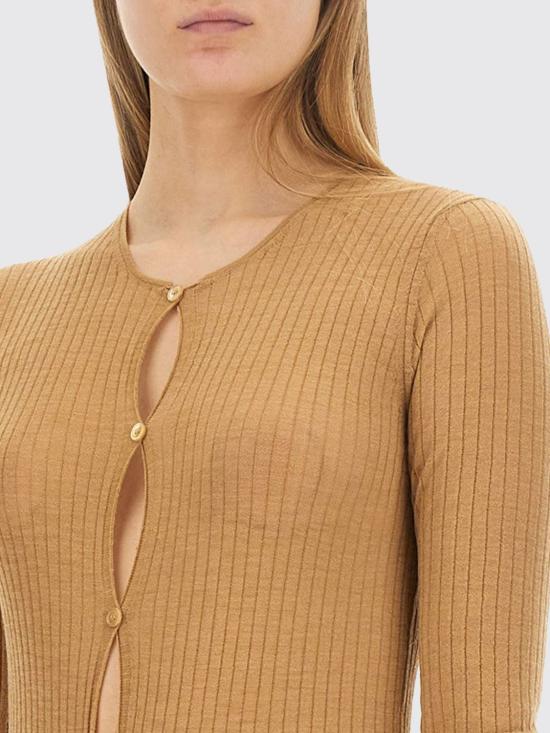 25FW 스포트막스 가디건 2323661036600 002 Beige - SPORTMAX