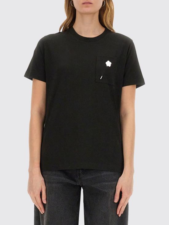 25FW 겐조 반팔 티셔츠 FF52TS1504SG 99J Black