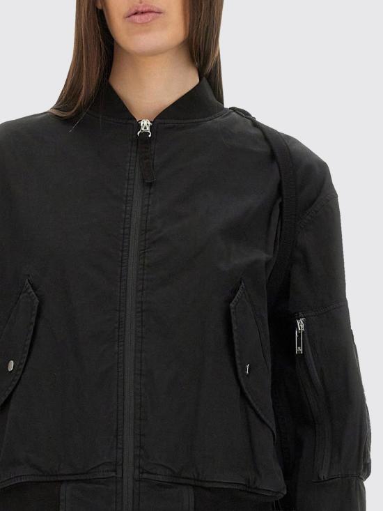 25FW 헬무트랭 봄버 자켓 P03HW102 001 Black - HELMUT LANG