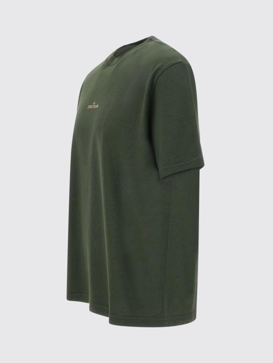 25FW 스톤 아일랜드 반팔 티셔츠 2100037S0197 V005E Green - STONE ISLAND