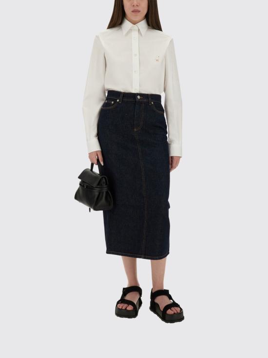 25FW 모스키노 셔츠 02315531 1001 White - MOSCHINO