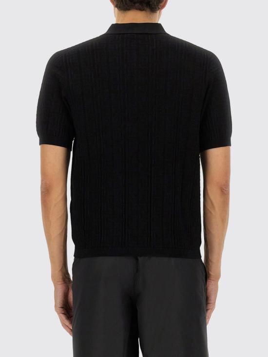 25FW 발망 폴로 티셔츠 FH1GB067KI63 0PA Black - BALMAIN