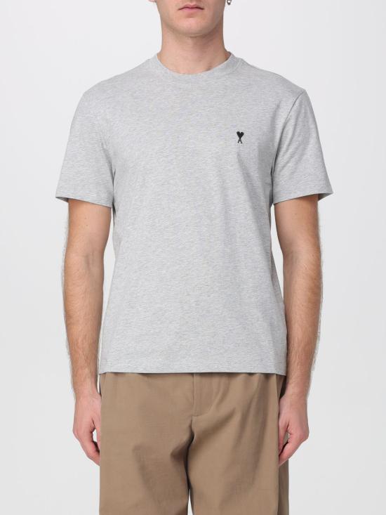 25FW 아미 반팔 티셔츠 HTS3467240 951 Charcoal