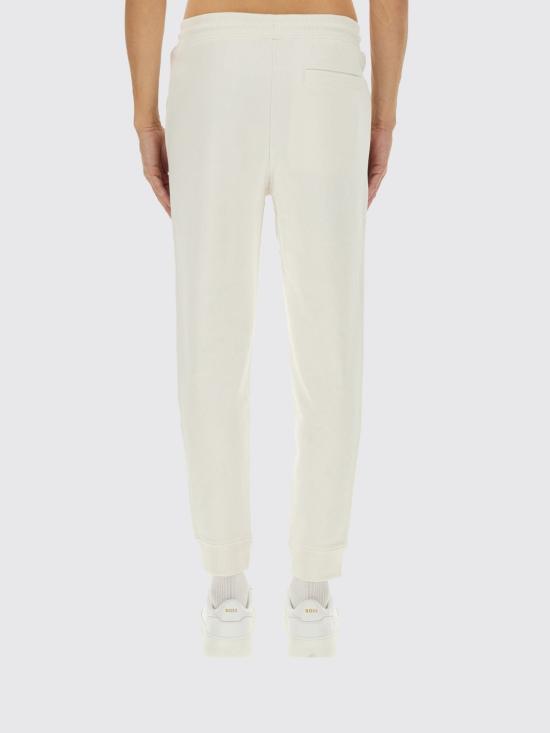 25FW 휴고보스 트레이닝/조거 팬츠 50447963 102 White - HUGO BOSS