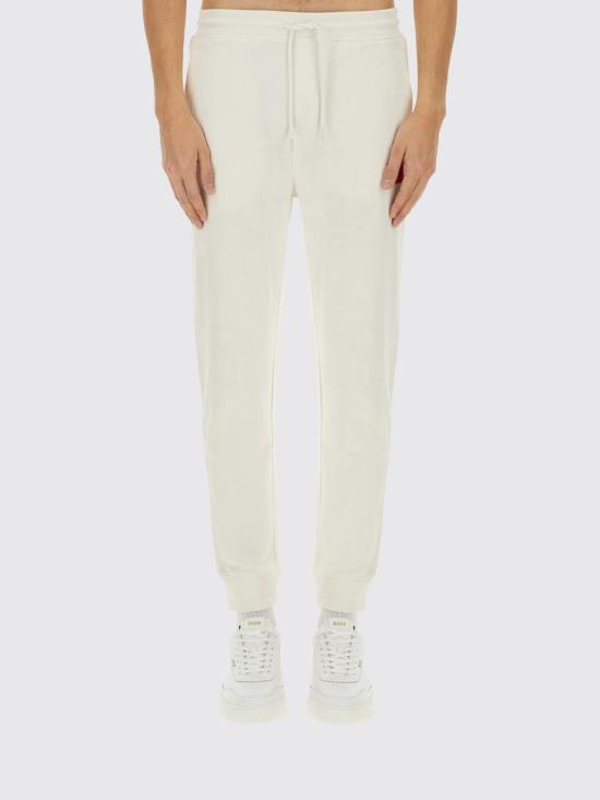 25FW 휴고보스 트레이닝/조거 팬츠 50447963 102 White