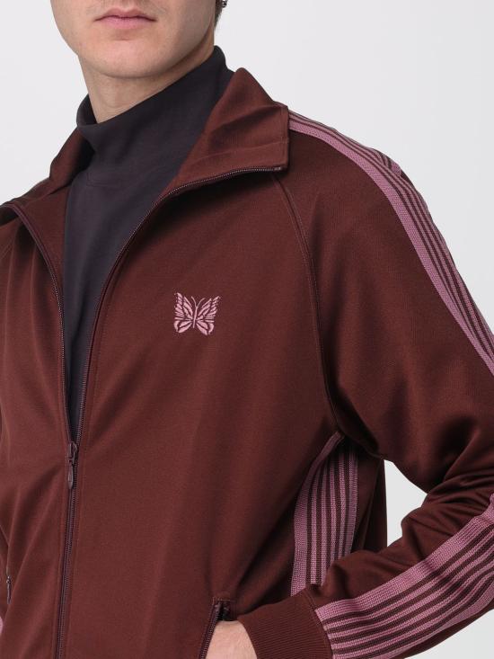 25FW 니들스 긴팔 티셔츠 RW314 Brown - NEEDLES