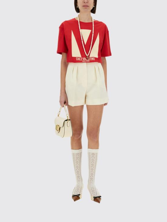 25FW 발렌티노 가라바니 반팔 티셔츠 6B3MG24H95W R9B Red - VALENTINO GARAVANI