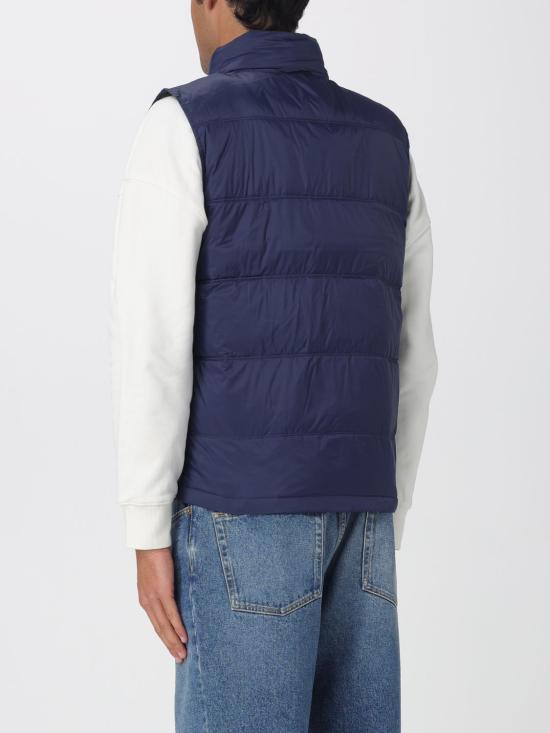 25FW 세이브더덕 패딩 조끼 D32324MWULY21 90010 Blue - SAVE THE DUCK