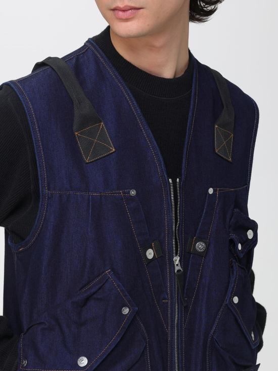 25FW 스톤 아일랜드 봄버 자켓 G100016S00J2 VJ201 Blue - STONE ISLAND