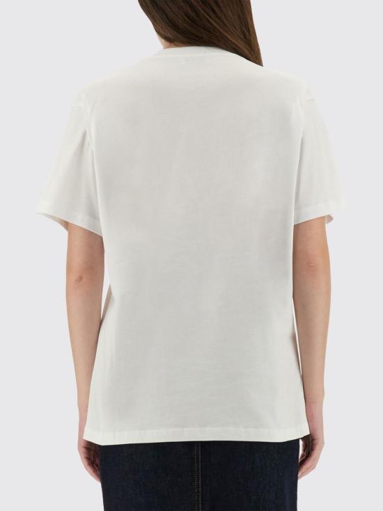 25FW 모스키노 반팔 티셔츠 07245541 1001 White - MOSCHINO