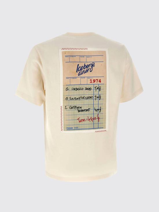 25FW 아이스 비 아이스버그 반팔 티셔츠 F0716304 1312 White - ICE B ICEBERG