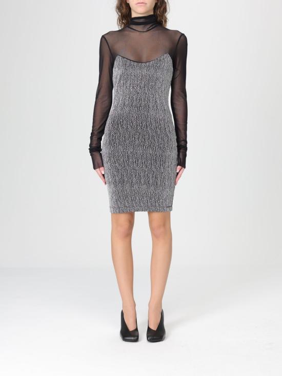 25FW 시모나 코르셀리니 롱 원피스 A25CEAB10601 V0000 Black