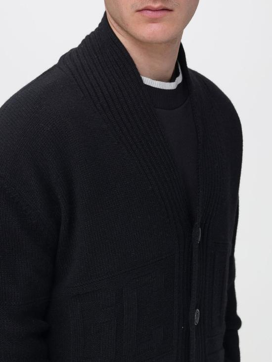 25FW 지씨디에스 스웨터 B2CM1804KI8 99 Black - GCDS