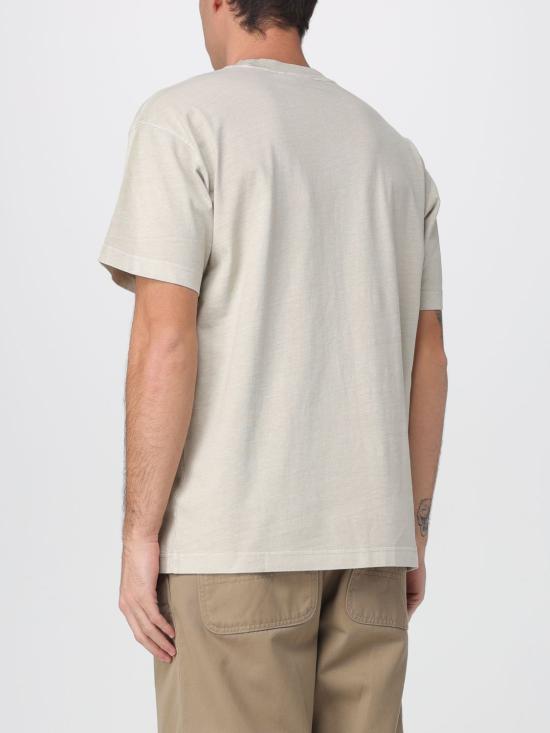 25FW 칼하트 WIP 숏슬리브 비스타 티셔츠 I030780 2LPGD Sand - CARHARTT WIP