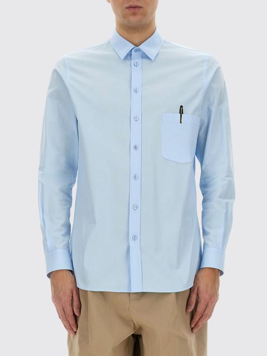 25FW 모스키노 긴팔 셔츠 02390235 1293 Sky Blue