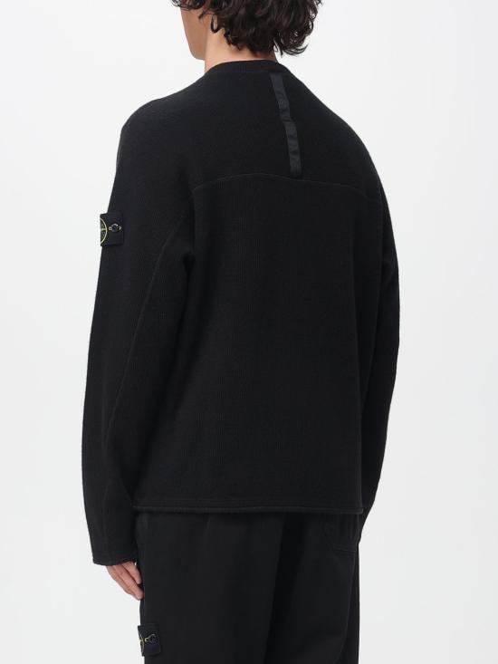 25FW 스톤 아일랜드 긴팔 티셔츠 6100044S0227 V0029 Black - STONE ISLAND