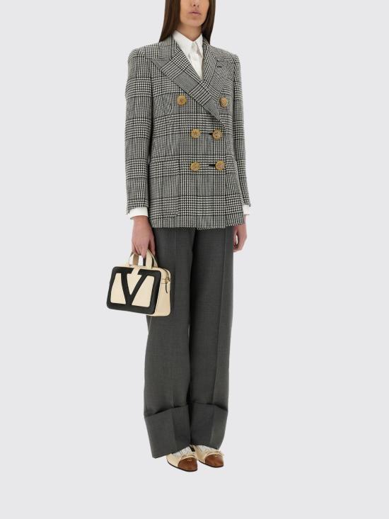 25FW 발렌티노 가라바니 스트레이트 팬츠 6B0RB6F08VB 153 Grey - VALENTINO GARAVANI