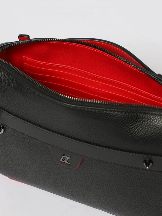 25FW 크리스챤 루부탱 숄더백 3225098 B378 Black - CHRISTIAN LOUBOUTIN