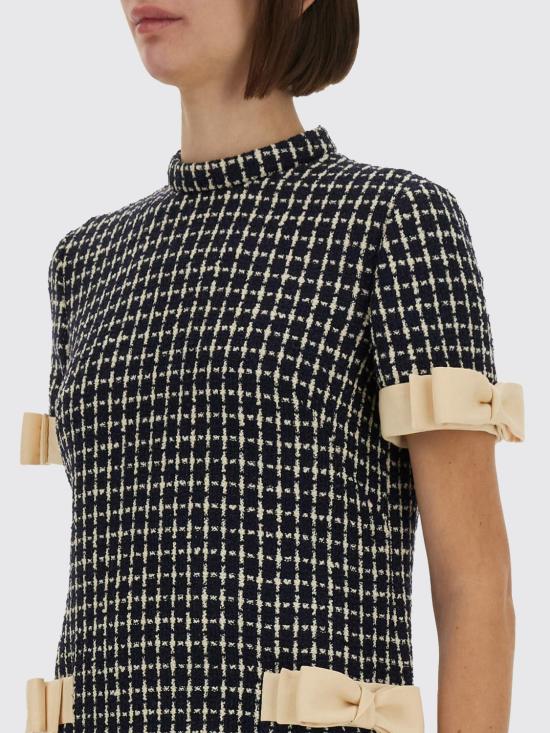 25FW 발렌티노 가라바니 롱 원피스 7B3VAFH79E4 671 Blue - VALENTINO GARAVANI