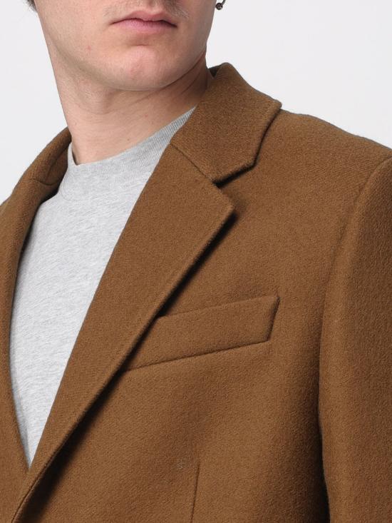 25FW 아미 코트 HCO010WV0078 216 Brown - AMI