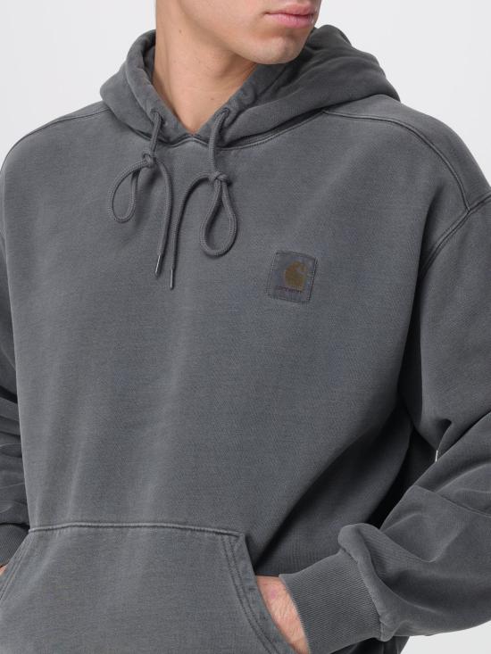 25FW 칼하트 WIP 비스타 후드 티셔츠 I029523 89GD Black - CARHARTT WIP