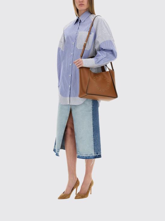 25FW 스텔라 맥카트니 셔츠 6201363FR115 8525 Blue - STELLA MCCARTNEY