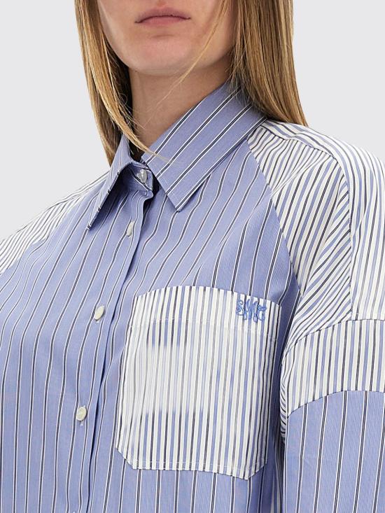 25FW 스텔라 맥카트니 셔츠 6201363FR115 8525 Blue - STELLA MCCARTNEY