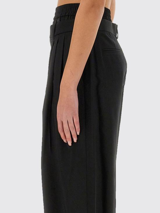 25FW 알렉산더 왕 스트레이트 팬츠 1WC1254784 001 Black - ALEXANDER WANG