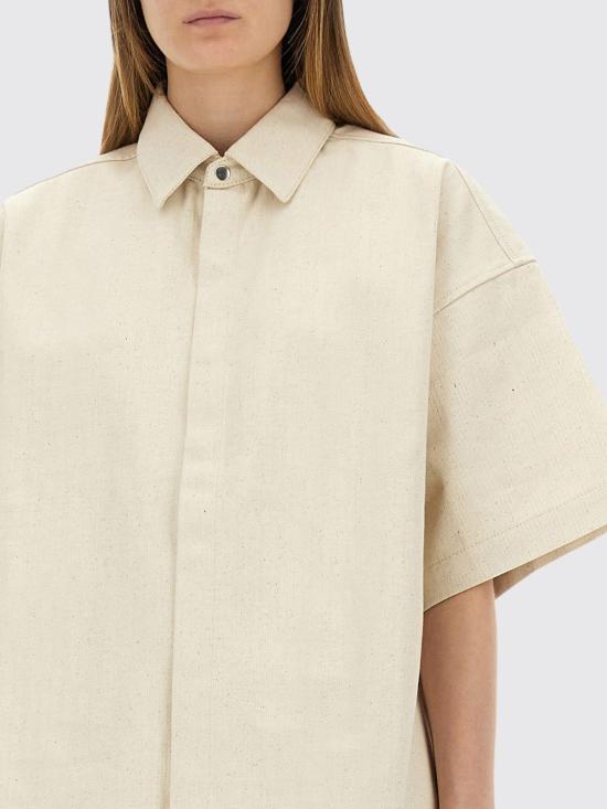 25FW 질샌더 셔츠 J40DL0166J45285 272 Beige - JIL SANDER